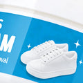 NEW White Shoe Cleaner Long-Lasting Cream With Sponge Nourishing Shoe Cleaning Stain Treater For Rubber Canvas Sole Stain