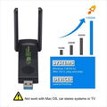 1300Mbps USB3.0 WiFi Adapter Dual Band 2.4G+5Ghz Wireless Dongle Antenna USB Ethernet Network Card - Visuel 6 | SAMAG