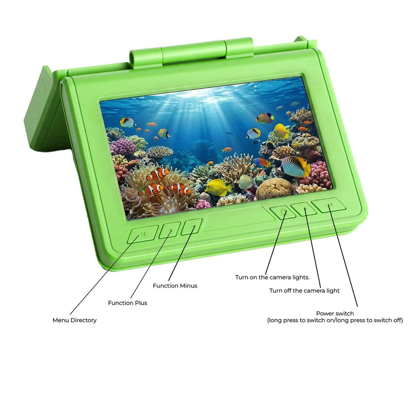 Portable Underwater Visual Fish Finder 4.3" LCD Monitor | SAMAG