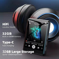 2.4 Inch TouchScreen MP3 Player Built-in 32GB Bluetooth MP3 Walkman Memory Expansion Audio Recording Music Player Video Playback