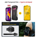 Ulefone Armor 27T Pro+ 5G Rugged Phone 10600mAh Smartphone Android 15 50MP+64MP Night Camera 6.78" Up to 24GB RAM+256GB ROM NFC