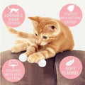 Giant Qtip Cat Toy Soft Plush Catnip Kicker Interactive Kick Stick for Kitten Cats Pet Play Toy Self Play Hunting for Kittens