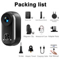 ANSVICAM 4K30FPS Mini Body Action Camera POV Vlogging Camera 6-axis Stabilization with Charging Case Magnetic Wearable Thumb Cam