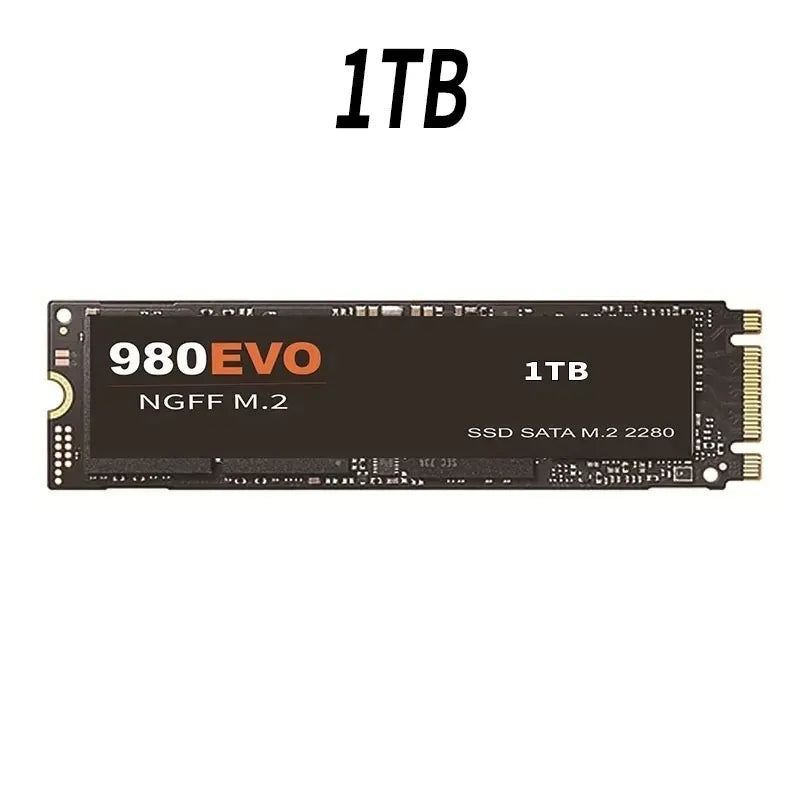 Brand+ 980 990Pro M.2 Sata SSD NVME 1TB Ultra-high-speed transmission NAND Internal Hard Drive for Ultrabooks Tablet Computers