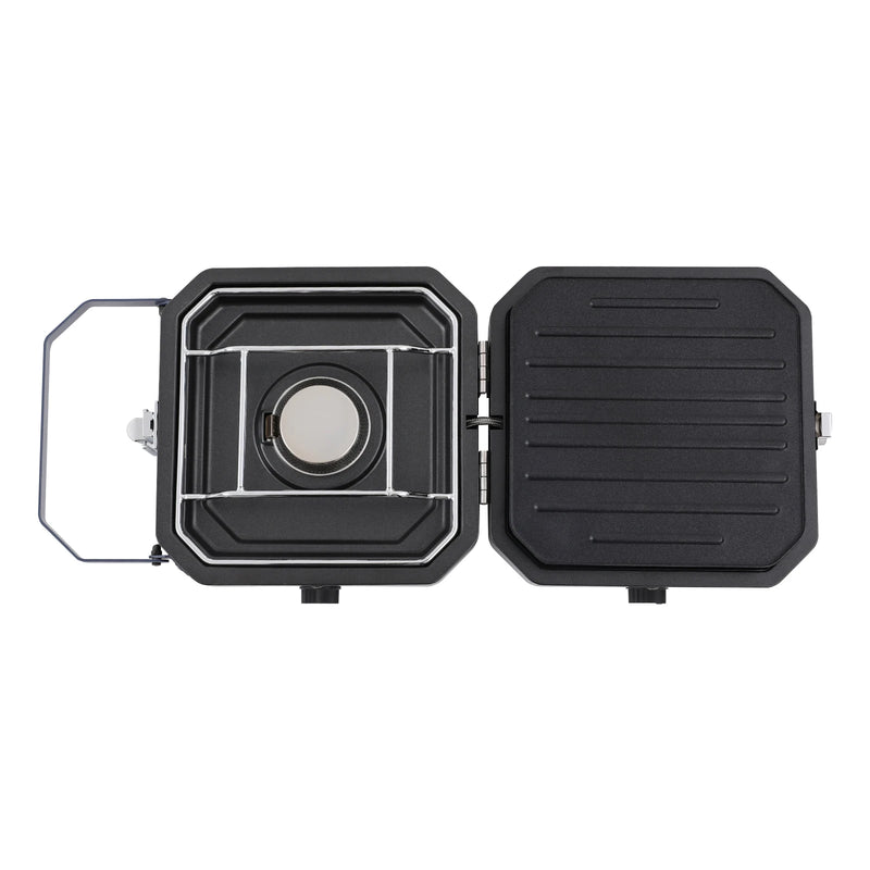 2 Burners Portable Camping Gas Stove 2.3+2.3KW Non - stick - View 7 | SAMAG