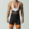 Men's Bodysuit Undershirt Gym Sports Vest Boxers Wrestling Singlets Bodybuilding Jumpsuits Cycling Running Fitness Clothing