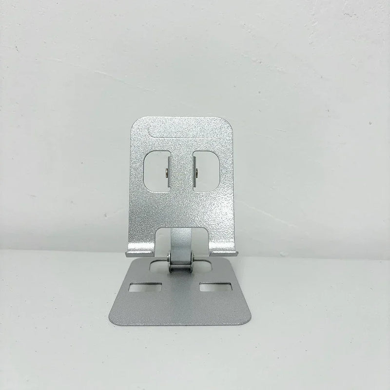 Fashion Universal Foldable Desk Phone Holder Mount Stand For iPhone 12-17 Mobile Phone Holder Tablet Desktop Metal Holder