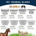 Detachable Animal wide Blade Compatible With Most Andis/Oster A5,A6/Wahl KM clippers ,Grooming For Pet,Dog,Sheep,Horses,Pigs