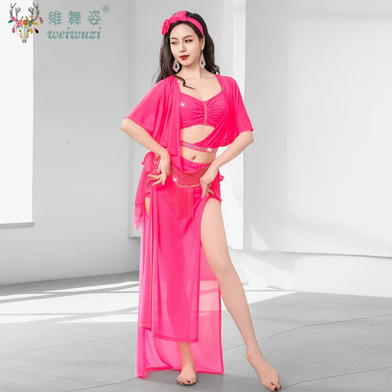 Belly Dance Baladi Dress Group Folk Dance Gown Costume Competition Performance Women Shaabi Baladi Saidi Robe Folk  Clothing