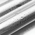 PVC Stainless Brushed Silver Removable Wallpaper Decor Film Vinyl Waterproof Oil-proof House Appliance Kitchen Elevator Sticker