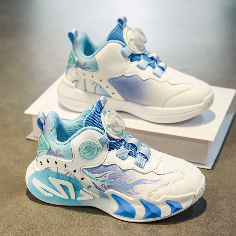 Children Basketball Shoes Winter Breathable Cushioning | SAMAG