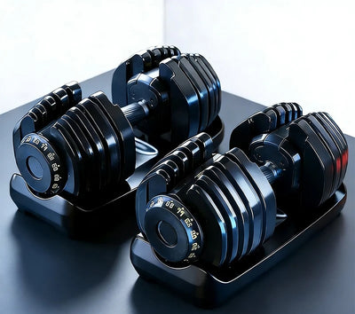 Smart Adjustable Dumbbell, Automatic Quick Change Weight | SAMAG