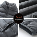 Men Autumn Casual Sleeveless Vests Jacket Mens Winter Warm Thicken Waistcoat  Men Fashion Waterproof Outwear Vest Jackets Male