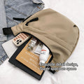 Nylon Hobos Crossbody Bags Solid Casual Zipper Bags 2024 Fashion High Capacity Solid Color Single Shoulder Totes Bag