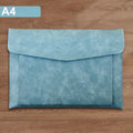 Large Capacity A4 File Folder Organizer with Double-Layer Laptop Protective Sleeve Storage Bag