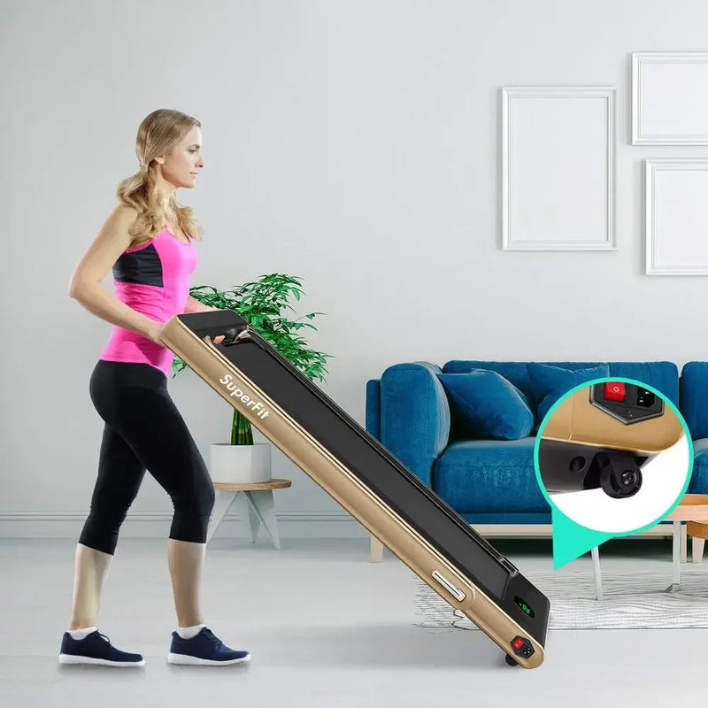 Compact 2 - in - 1 Under Desk Treadmill with 2.25HP, LED - View 5 | SAMAG