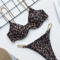Sexy Metal Chains Underwired Bikini Women Swimsuit Female | SAMAG