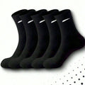 5 Pairs of Men's Black and White Minimalist Diagonal | SAMAG