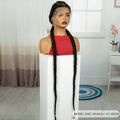 48inch Super Long Cornrow Braided Wigs Synthetic Full Lace Kontless Braids Wig Lace Frontal Braided Lace Wigs for Black Women