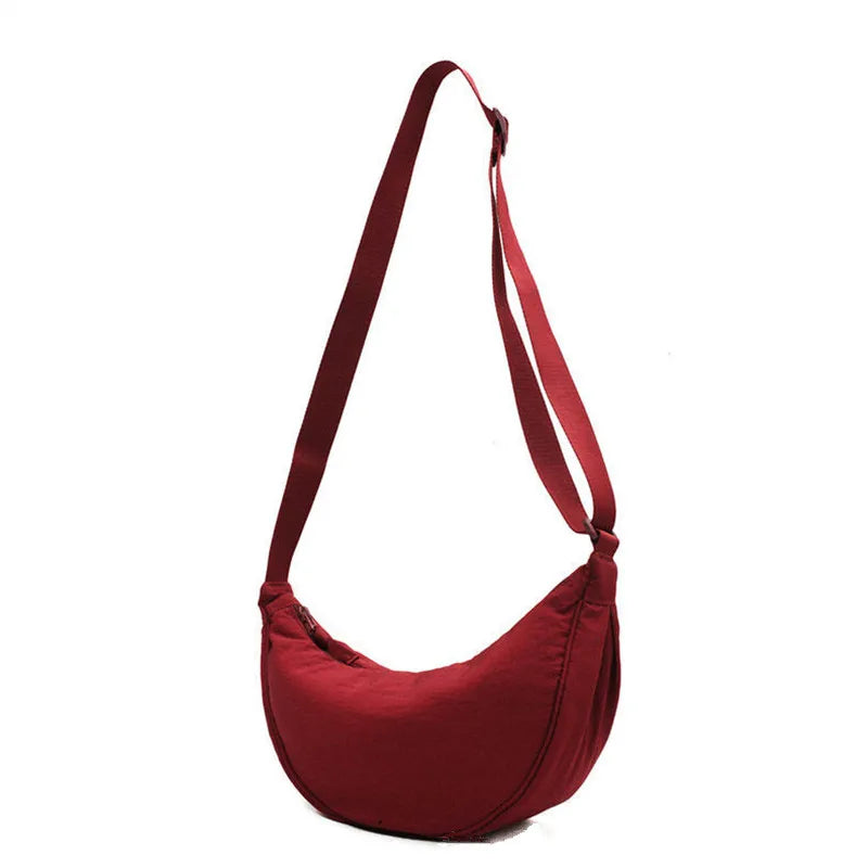 Casual Nylon Hobos Crossbody Bag for Women Designer Shoulder Bags Large Capacity Tote Lady Travel Shopper Bag Female Purses 2025