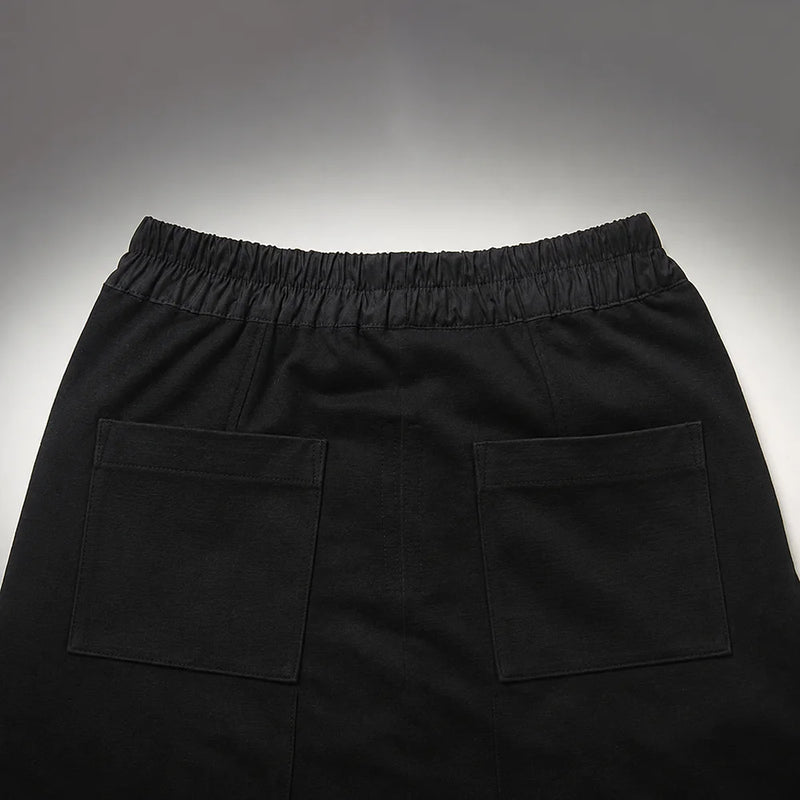 XS-5XL Summer New Men's Solid Color Wide-Leg Shorts | SAMAG
