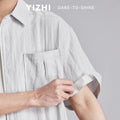 Fashion Men's Lyocell Linen 2-Piece Set Summer Turn-Down | SAMAG