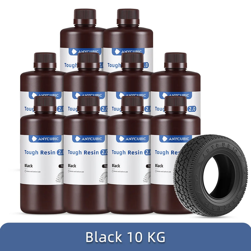 ANYCUBIC Flexible Tough Resin 2.0 405nm UV Resin High Toughness High Rigidity 3D Printer Printing Materials For Photon Mono