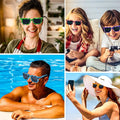 1- Pixel Sunglasses Retro Glasses Adult Boys and Girls | SAMAG