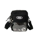 Korean Fashion Crossbody Bags for Women and Men Unisex Itabag Transparent Pocket Phone Bag and Purse Small Shoulder Bag Ita Bag