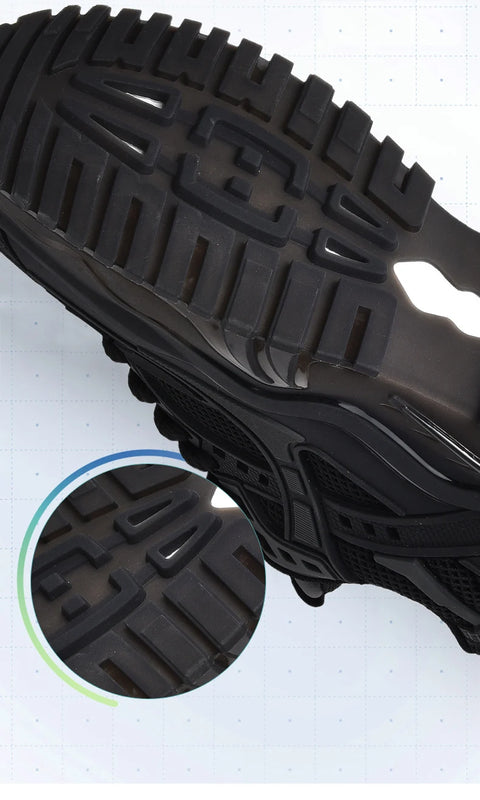 High-quality Large-sized Round-toed Thick-soled Height-increasing Shock-absorbing and Low-top New Casual Sports Shoes
