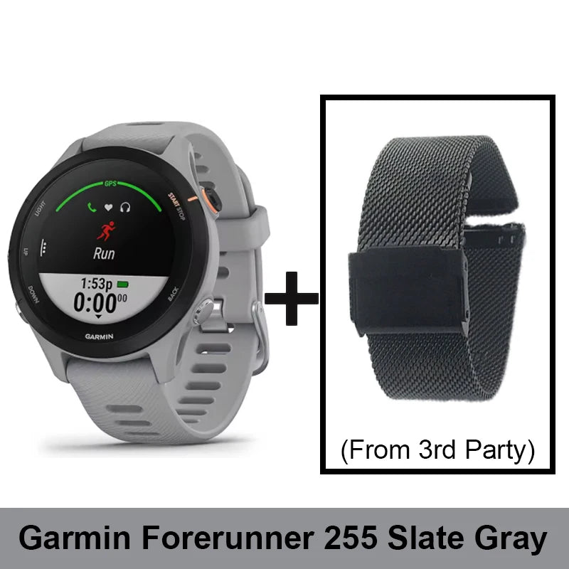 Garmin Forerunner 255 Smartwatch Outdoor Running Riding Swimming Professional Triathlon Marathon Track and Field Training