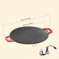 Camping Electric Griddle – Lightweight Portable Teppanyaki Grill, Smokeless & Nonstick, Adjustable Heat, Great for BBQ, Picnic, RV & Tailgating