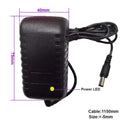 Power Adapter AC 100-240V Input DC Output Supply Charger EU 12V Universal Converter Europe Plug for Camera DVR LED Robot LED DVR