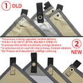 5x3m 4x3m Tarp With Support Pole Rope Peg Waterproof - View 6 | SAMAG