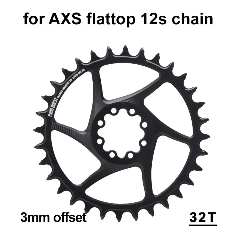 8 Bolt Direct Mount Chainring Narrow Wide Star For Sram Force Red Rival Axs 12-speed Chainring 28t 30t 32t 34t 36 38 40 Tooth