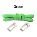 Metal Lock Magnetic Shoelaces Flat Sports Enthusiasts No Tie Shoe Laces Safe And Reliable Lazy Shoelace Rubber Band Shoestrings