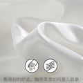 White Striped Men Pajamas Suit Short Sleeved Long Pants Thin Ice Silk Sleepwear Summer Satin Silk Home Clothing Set Pyjamas Male