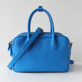 2026 Litchi Texture Ladies Handbag Large Capacity Waterproof Shoulder Bags PU Leather Bright Color Boston Toast Bag for Women