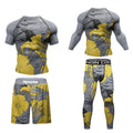 Cody Lundin Durability MMA BJJ Rash Guard Tight Exercise Jogging T - Shirts+Pants 3D Print Compression - View 23 | SAMAG