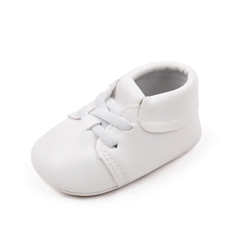 Baby Shoes Soft PU Anti-slip Sole Newborn Toddler 0-9-18 Months Prewalking Sneaker Spring and Autumn Style 2024 Fashion  BXC3156