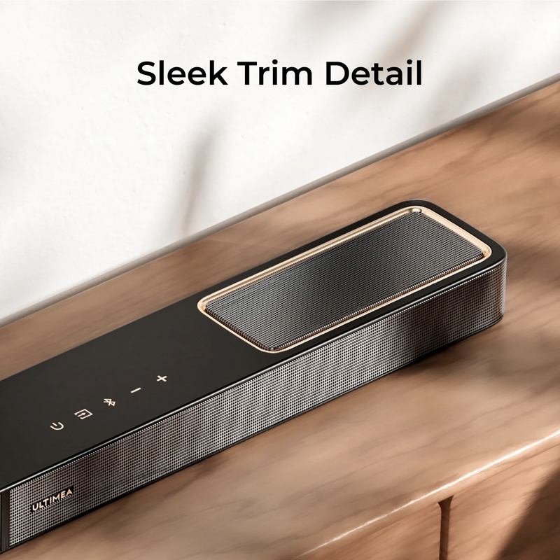 ULTIMEA Skywave F30 Boom Soundbar 3.1.2 360W Dolby Atmos Soundbar, with 6.5'' Wired Subwoofer, Home Theater for TV, APP Control