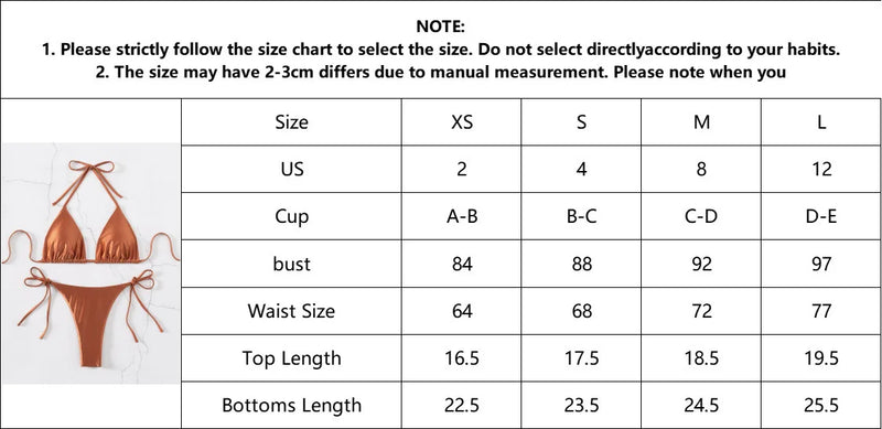 Women's Two Piece Bikini Set 2025, Sexy Triangle Push Up Swimsuit, Floral Print Bathing Suit, Beach Swimwear
