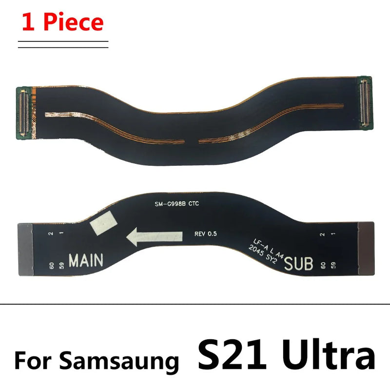 Main Flex Cable For Samsung S23 S22 S21 S20 Ultra S20 Fe S10 Plus S22 S23 S21 Plus S21 Connect Mainboard To LCD Screen Ribbon
