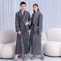 Warm Coral Fleece Kimono Bathrobe Gown Winter Thickened | SAMAG