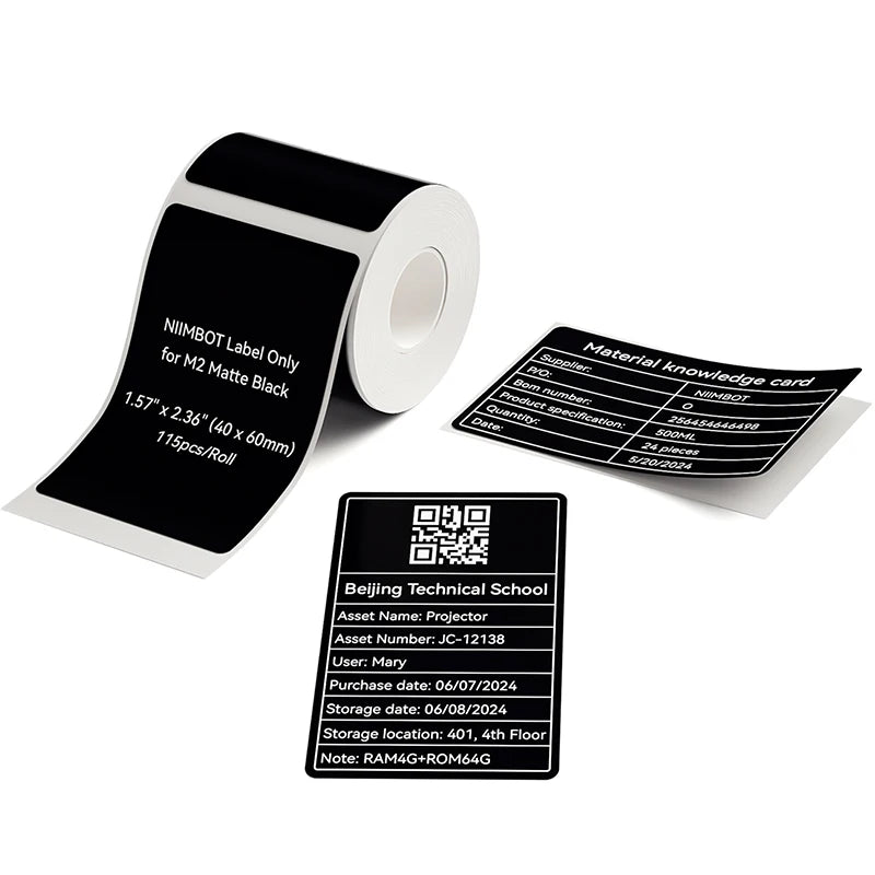 Thermal Transfer Labels for Niimbot M2/M3 Printer Ribbon - View 18 | SAMAG