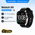 HAYLOU Watch S6 Smartwatch 2.01" HD Display Smart Watch Bluetooth Voice Callings IP68 Waterproof Fitness Tracking Smartwatch