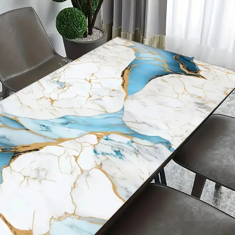 PVC 60cm waterproof marble self-adhesive wallpaper bathroom cabinet countertop contact paper waterproof wall sticker