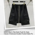 HKSH Spring Summer New Men's RO Style Round Collar Printed T-shirt Oversized Chic Cotton Chic Top American Loose Y2K Tees HK4638