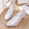 Women New Modern Dance Shoes Girls Standard Dancing Shoes High Heeled Ballroom Latin Dance Shoes for Women 5cm Heels