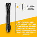 3D Printer Nozzle Cleaning Kit with Storage Case, 0.4mm Cleaning Needles Copper Wire Brush Soft Handle Tool for 1.75mm Nozzles